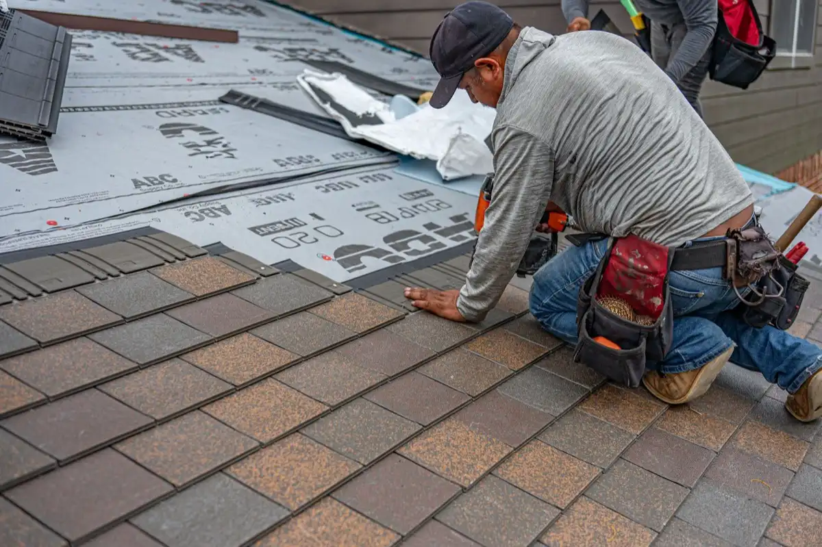 roofing project in Battle Creek, MI — 1